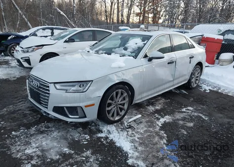 2019 Audi A4 45 Premium из США, поврежденный, VIN WAUENAF48KA118041